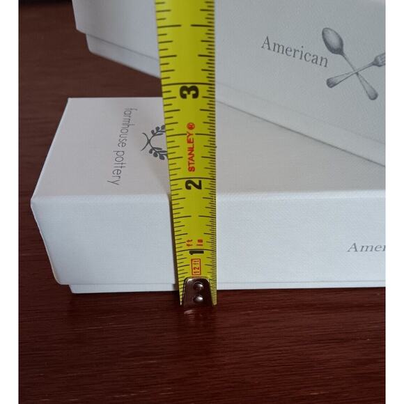 Farmhouse Pottery Empty Box Presentation Flatware Cutlery Cardboard Lot of 4 - Picture 7 of 8